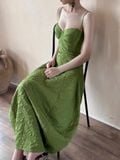  Brigitte Dress - Đầm Corset Hoa Hồng D0129 