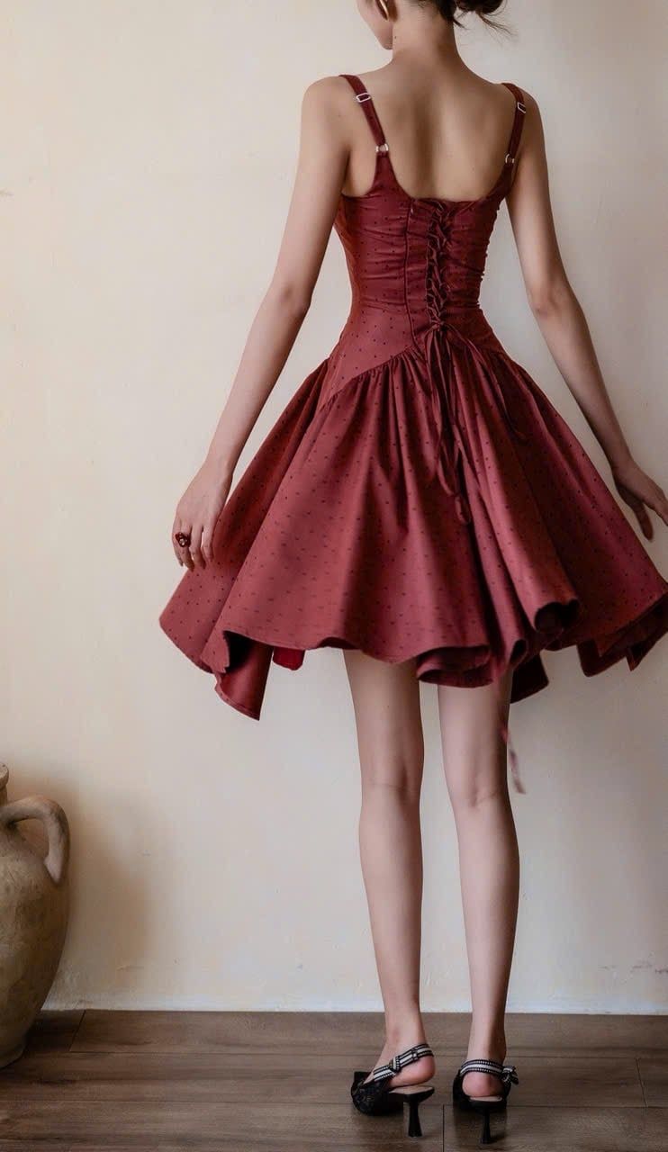  Sylvie Dress - Đầm Corset Hai Dây Dáng Ngắn DR0425 