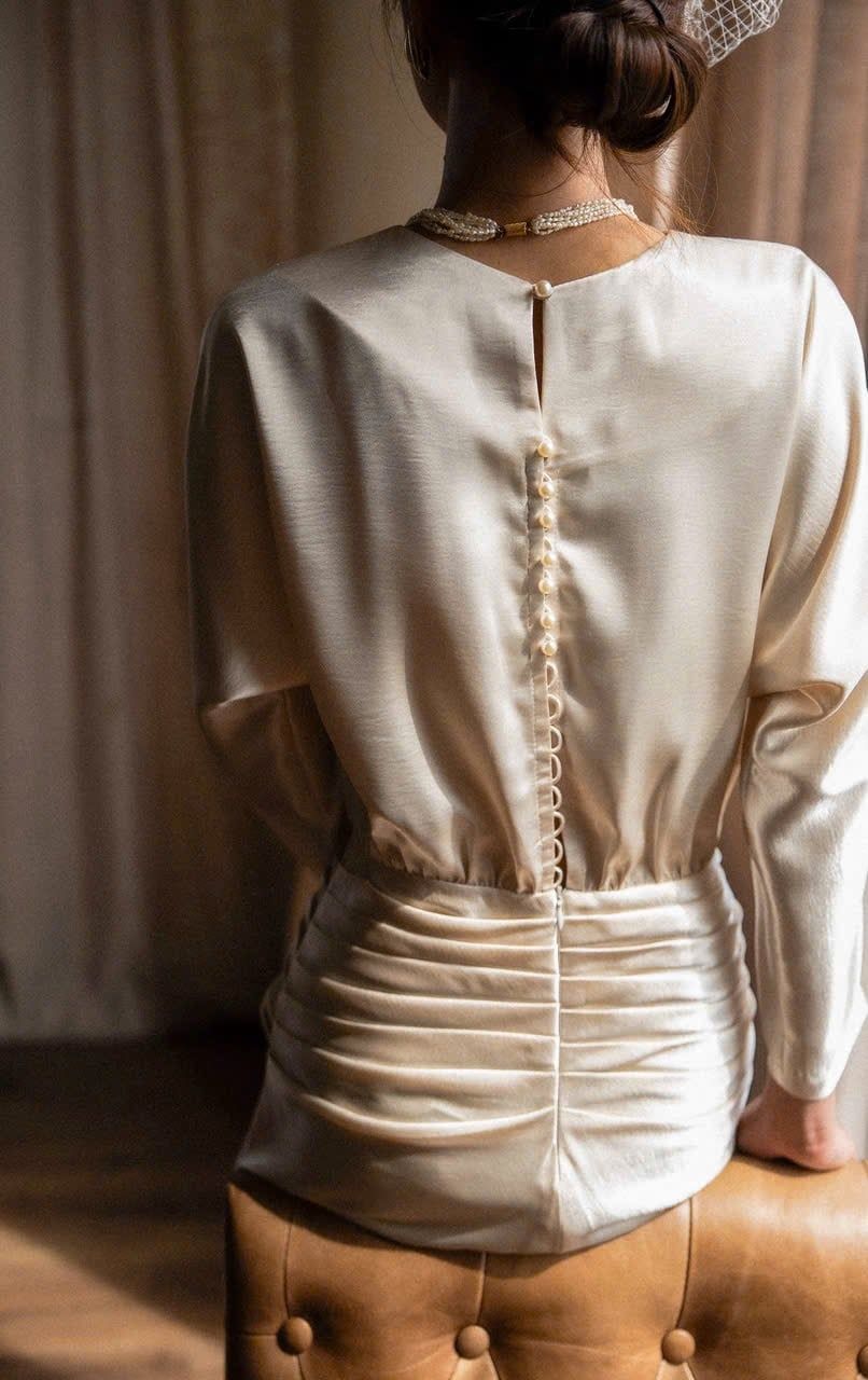  Julia Dress - Đầm Lụa Tay Dài D0164 