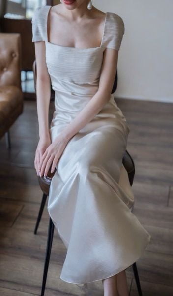  Gracie Dress - Đầm Tay Chườm Thiết Kế 