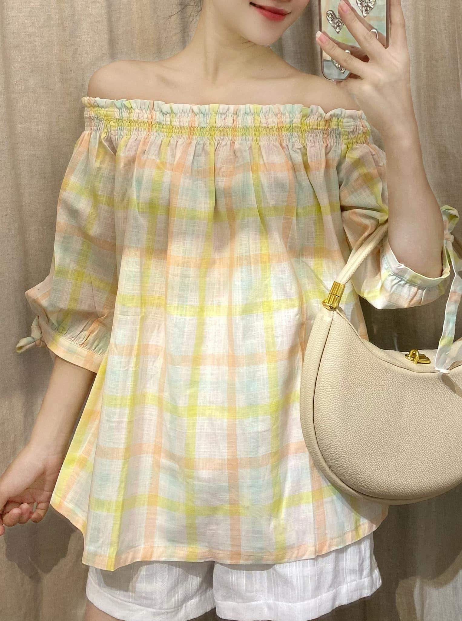  Margot Shirt - Áo trễ vai L43 