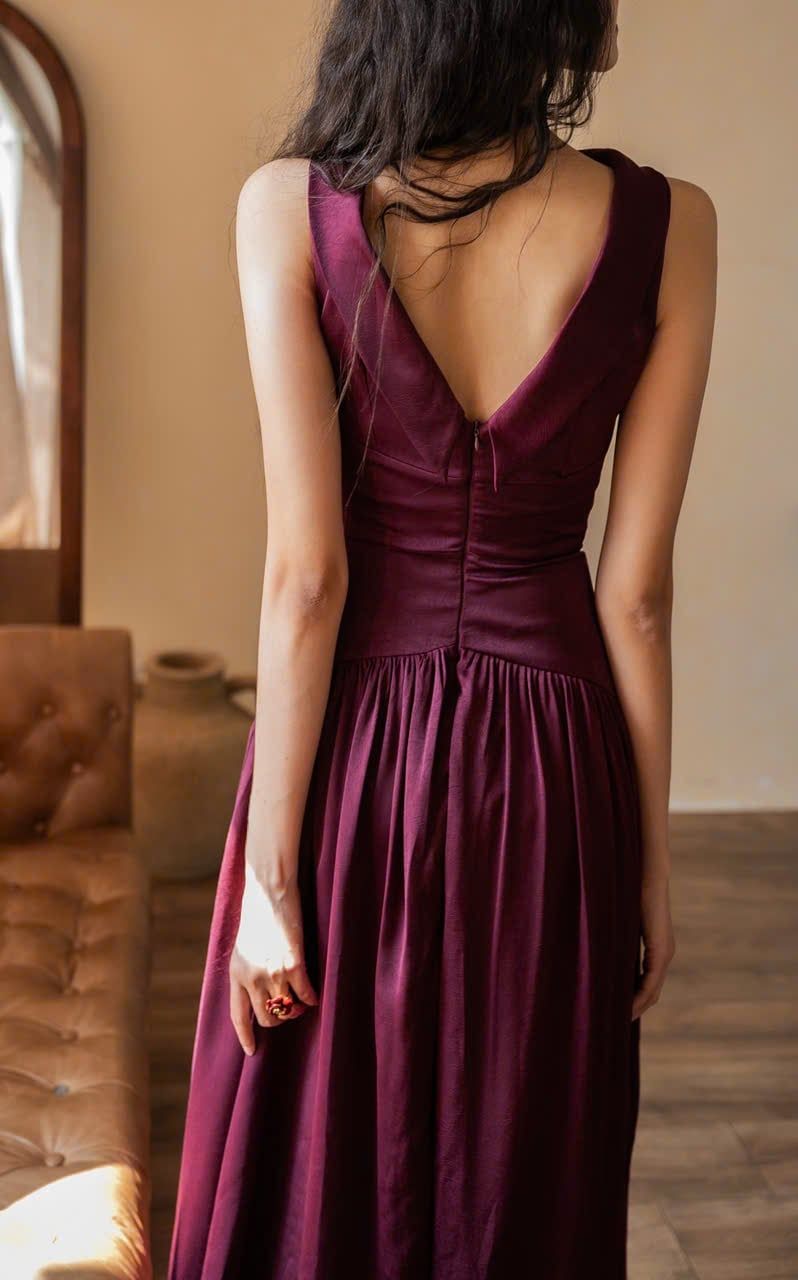  Claudette Dress - Đầm Thiết Kế Vintage QE001 