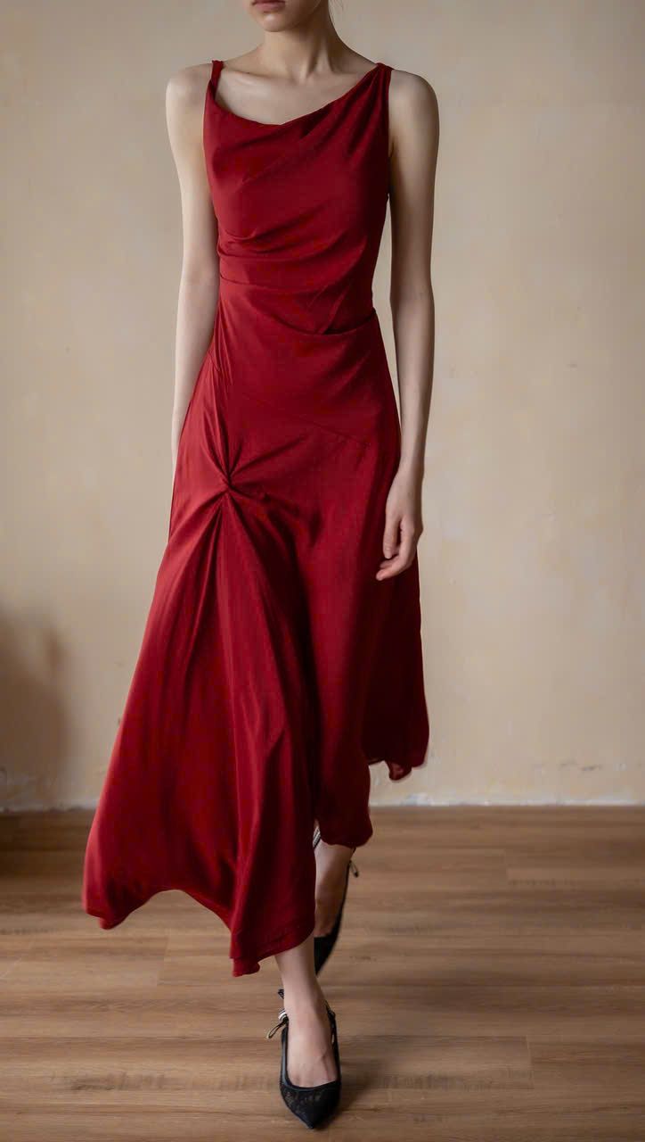  Lafite Dress - Đầm Thiết Kế Nhún Sườn D1011 