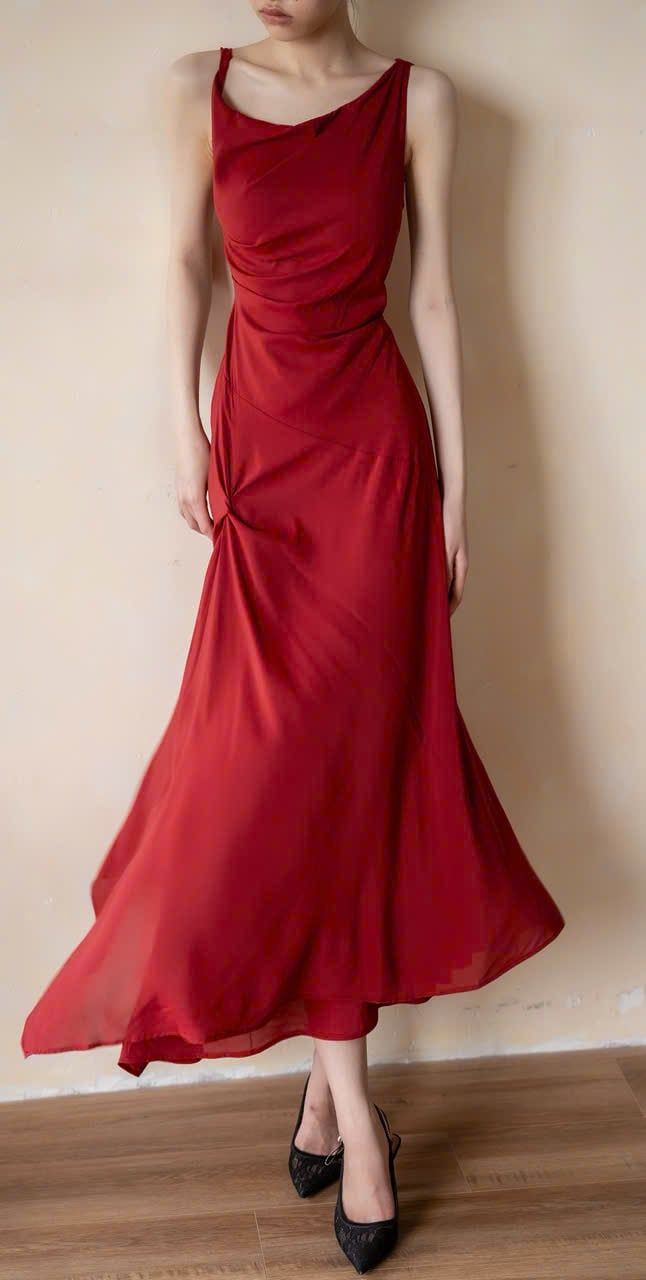  Lafite Dress - Đầm Thiết Kế Nhún Sườn D1011 