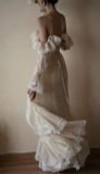  Snow Swan Dress - Đầm Thiết Kế Trễ Vai 