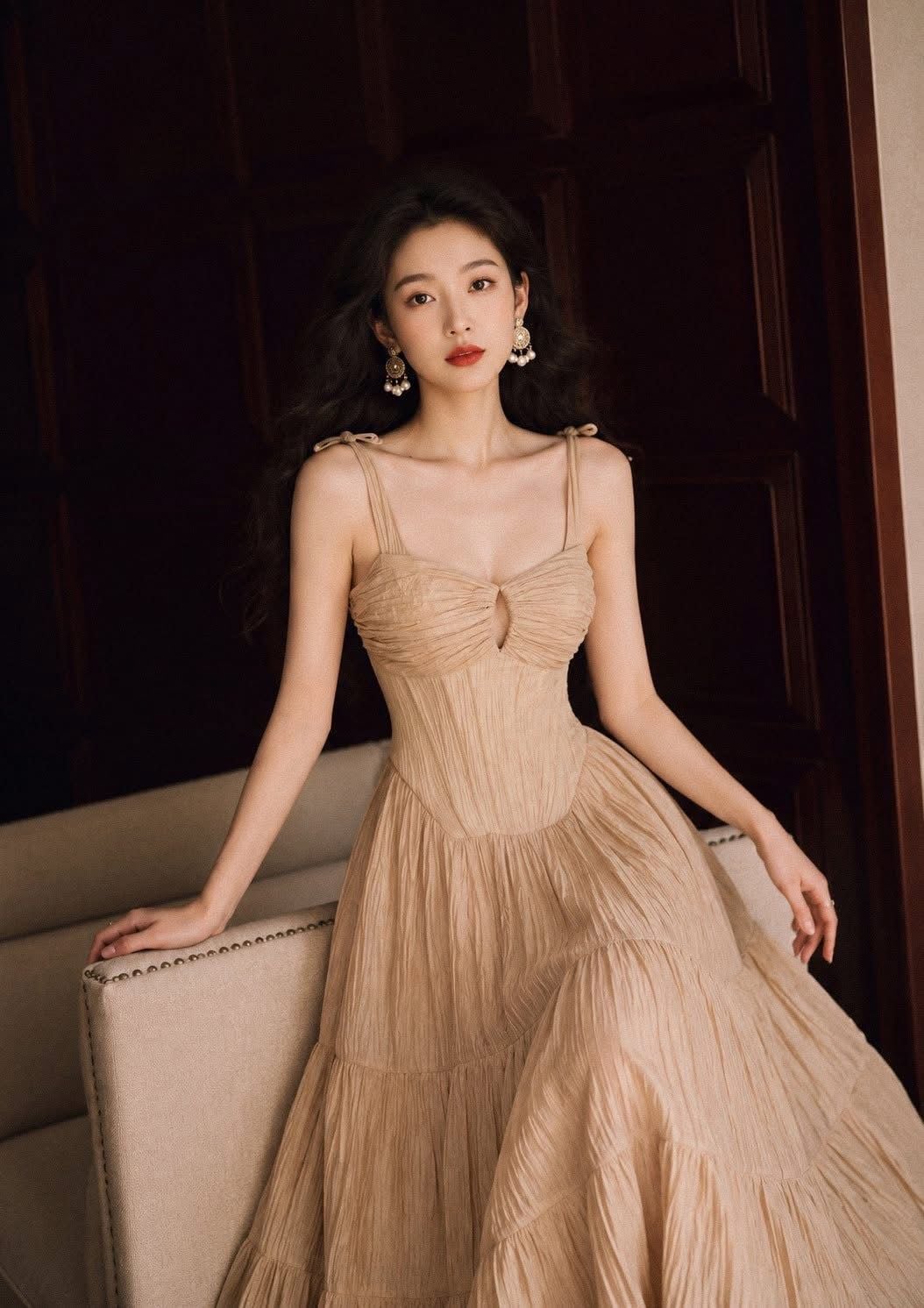  Lobelia Dress - Đầm Corset Thiết Kế D0128 