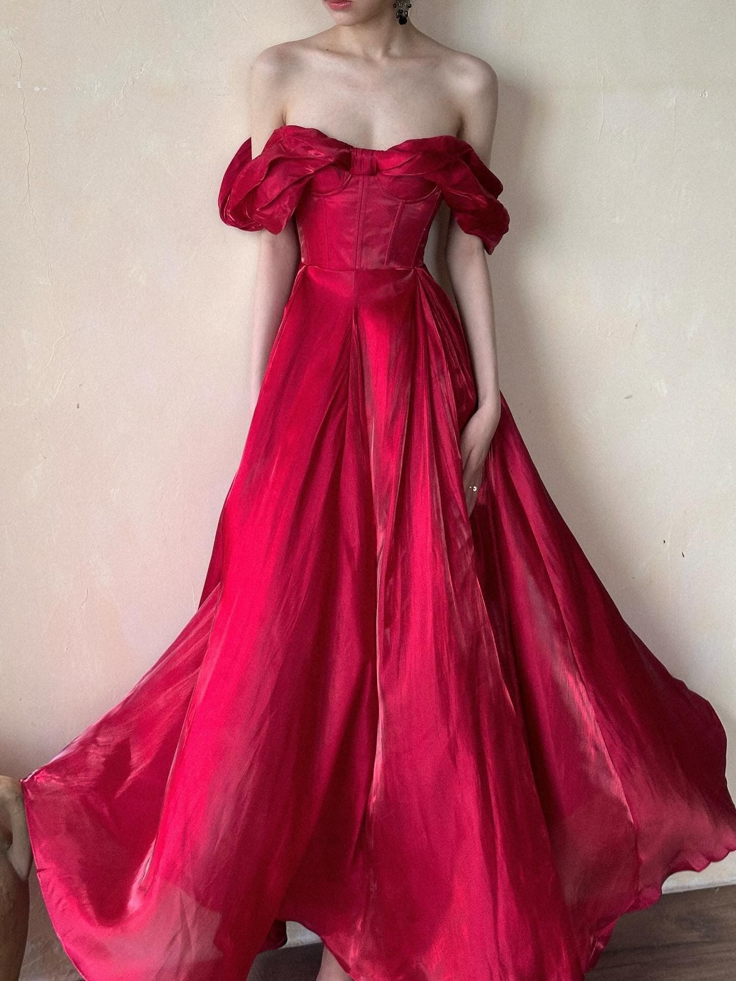  Stefany Dress - Đầm Trễ Vai Corset D008 