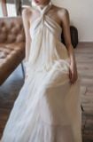  Aveline dress - Đầm Cổ Yếm Hở Lưng Thiết Kế 