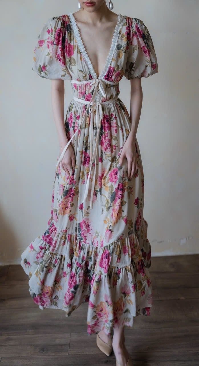 Elia Dress - Đầm Corset Vintage Thiết Kế D0173 