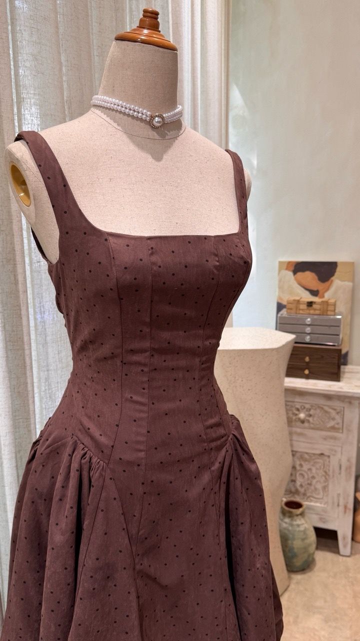  Sylvie Dress - Đầm Corset Hai Dây Dáng Ngắn DR0425 