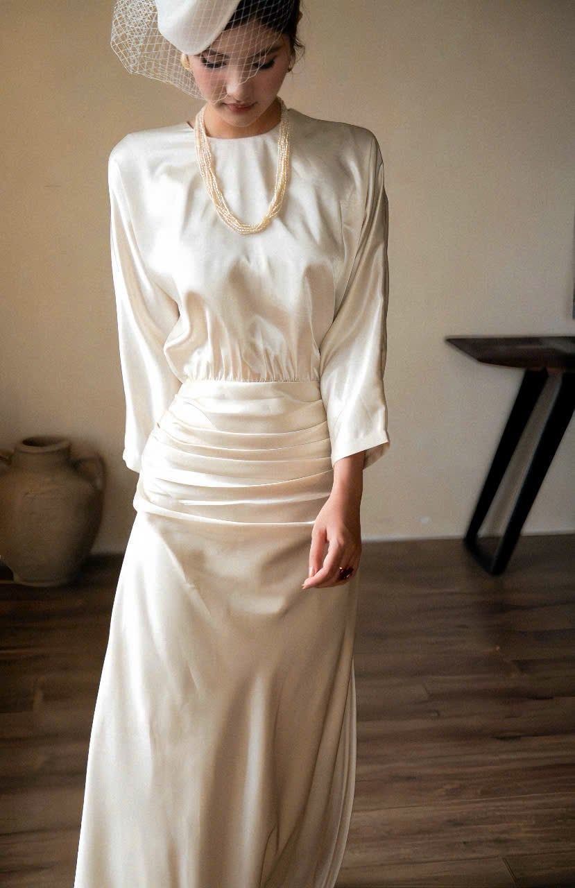  Julia Dress - Đầm Lụa Tay Dài D0164 