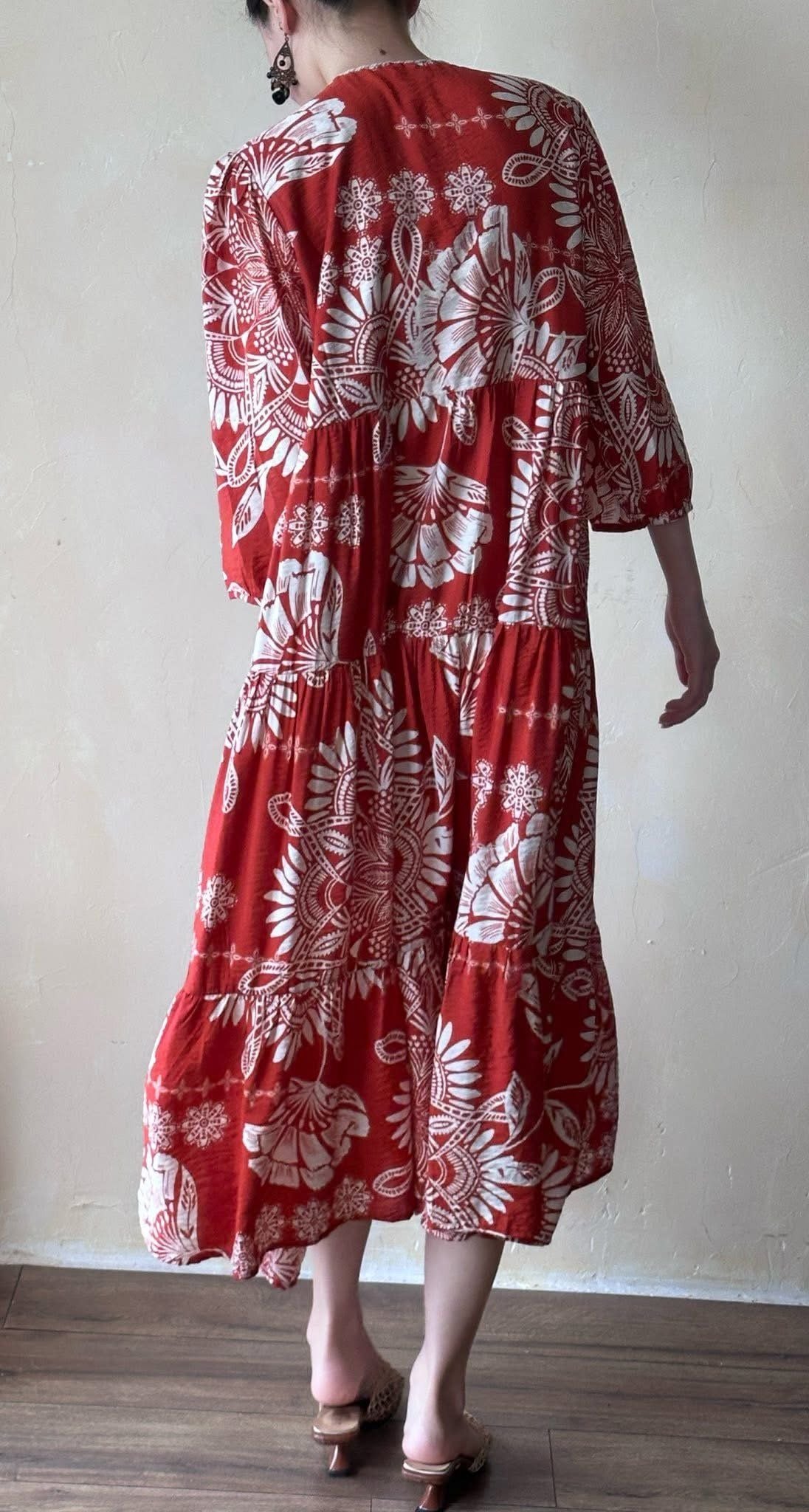  Agisa Dress - Đầm Thổ Cẩm D24 