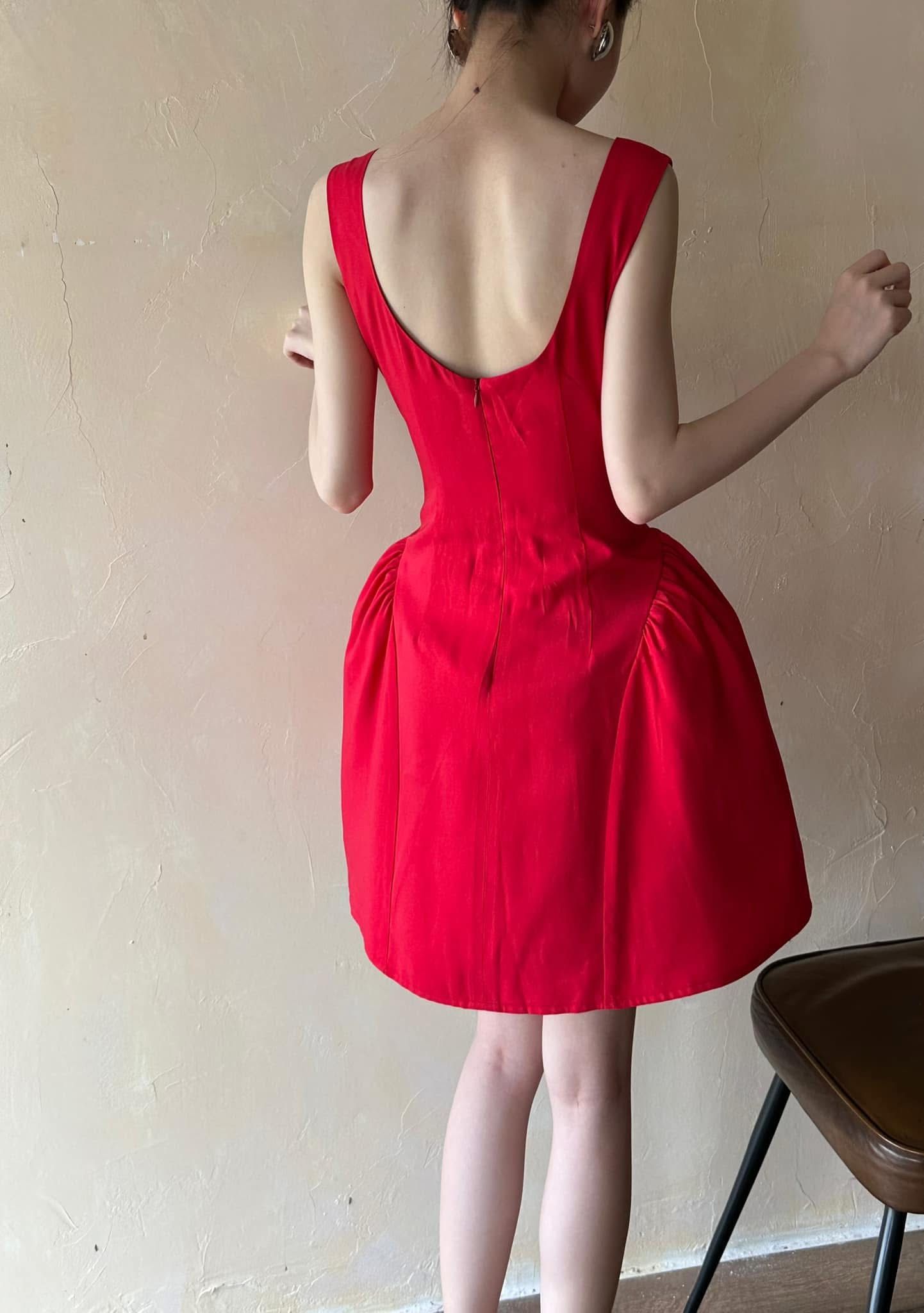  Mermy Dress - Đầm Nhún Hông Thiết Kế HN380 