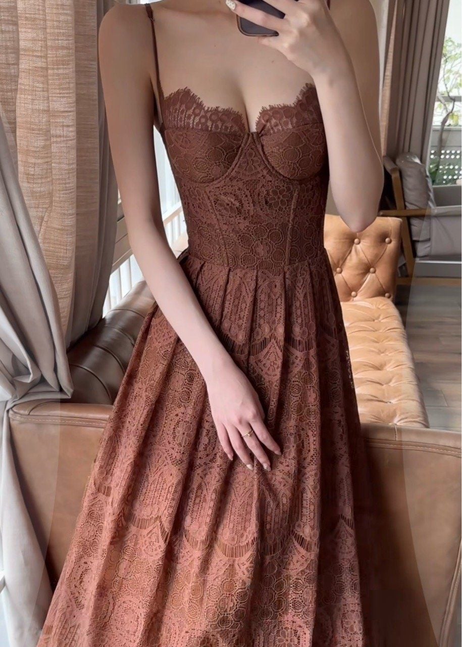  Fairy Dress - Đầm Maxi Cúp Ngực V27 
