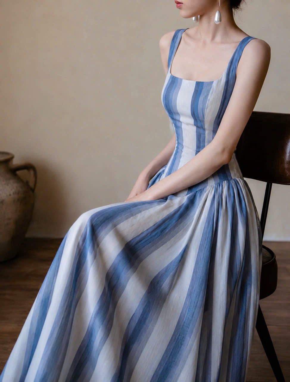  Delphine Dress - Đầm 2 Dây Corset Thiết Kế D0154 