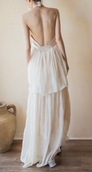  Aveline dress - Đầm Cổ Yếm Hở Lưng Thiết Kế 