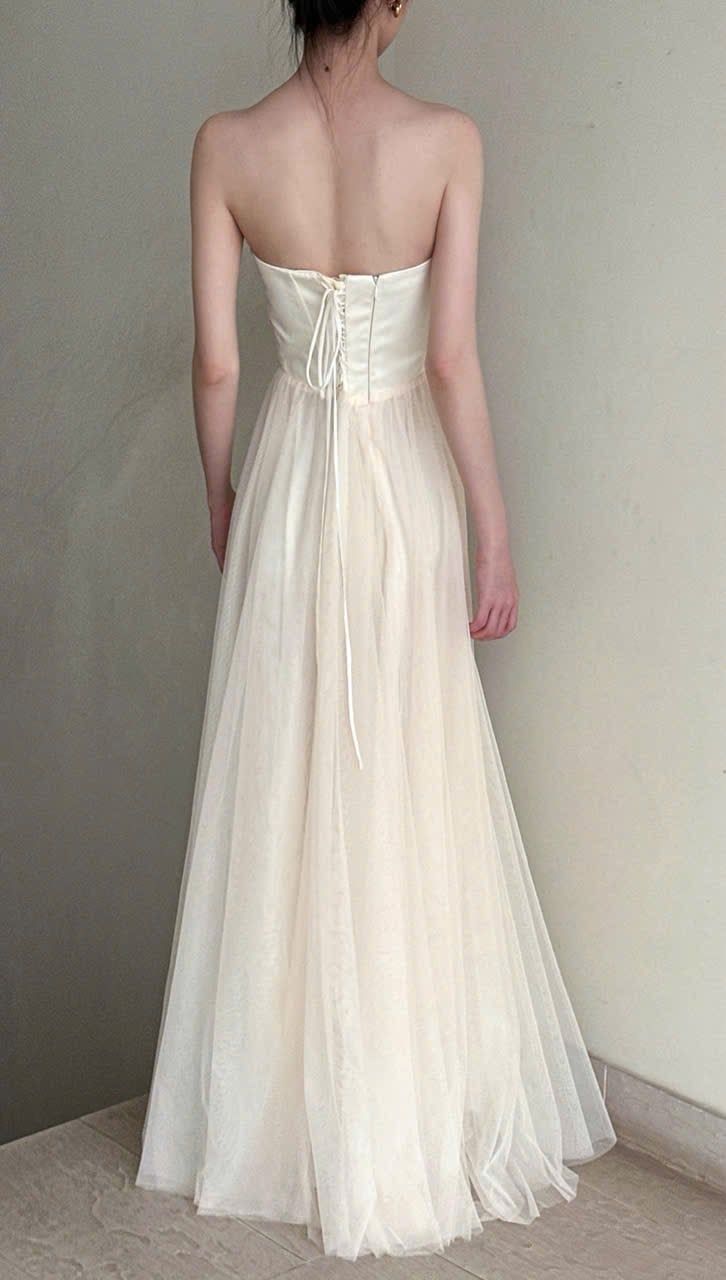  Swan Dress - Đầm Cúp Ngực Thiết Kế D0145 