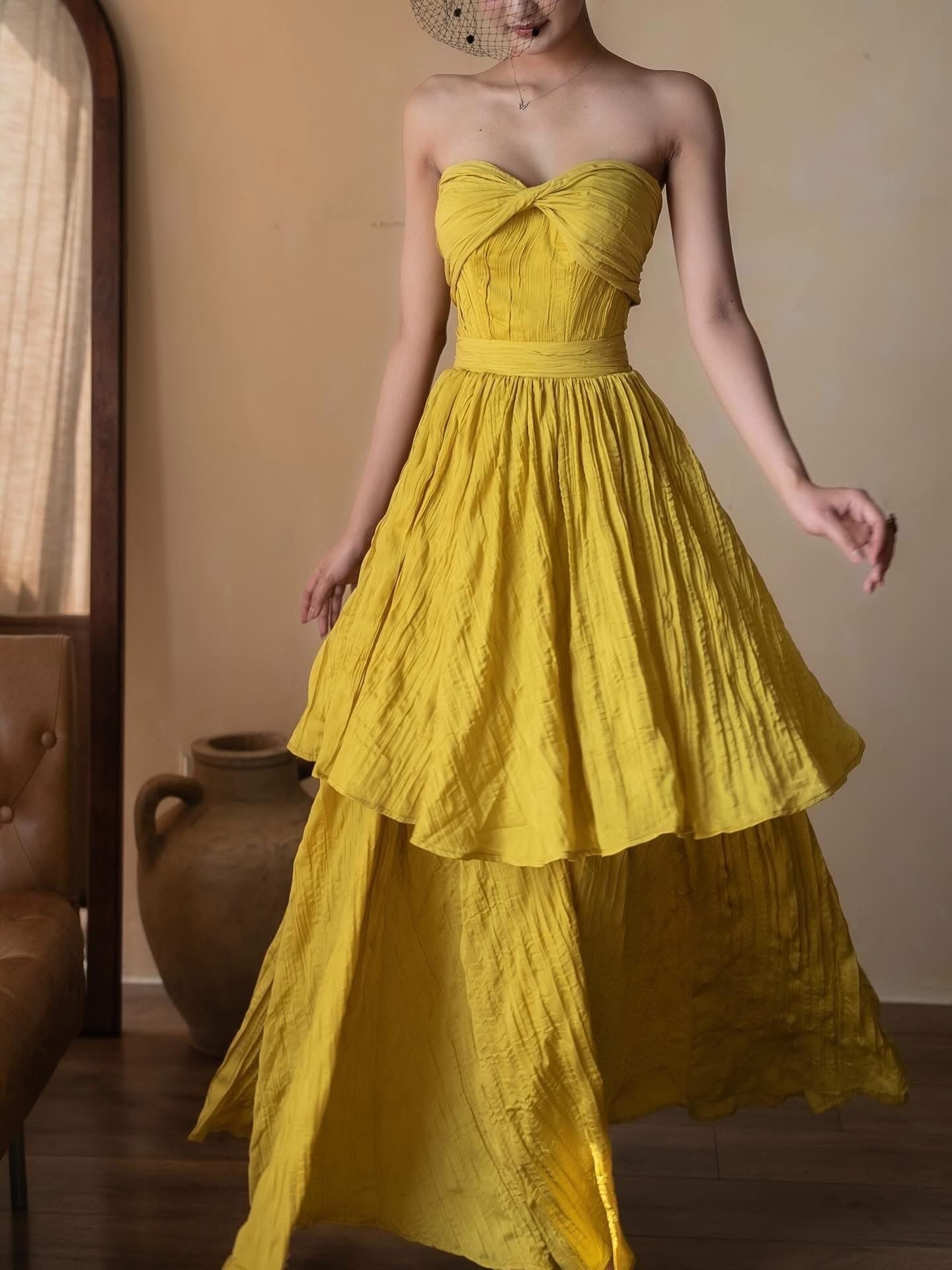  Coleen Dress - Đầm Cúp Ngực Thiết Kế D0139 