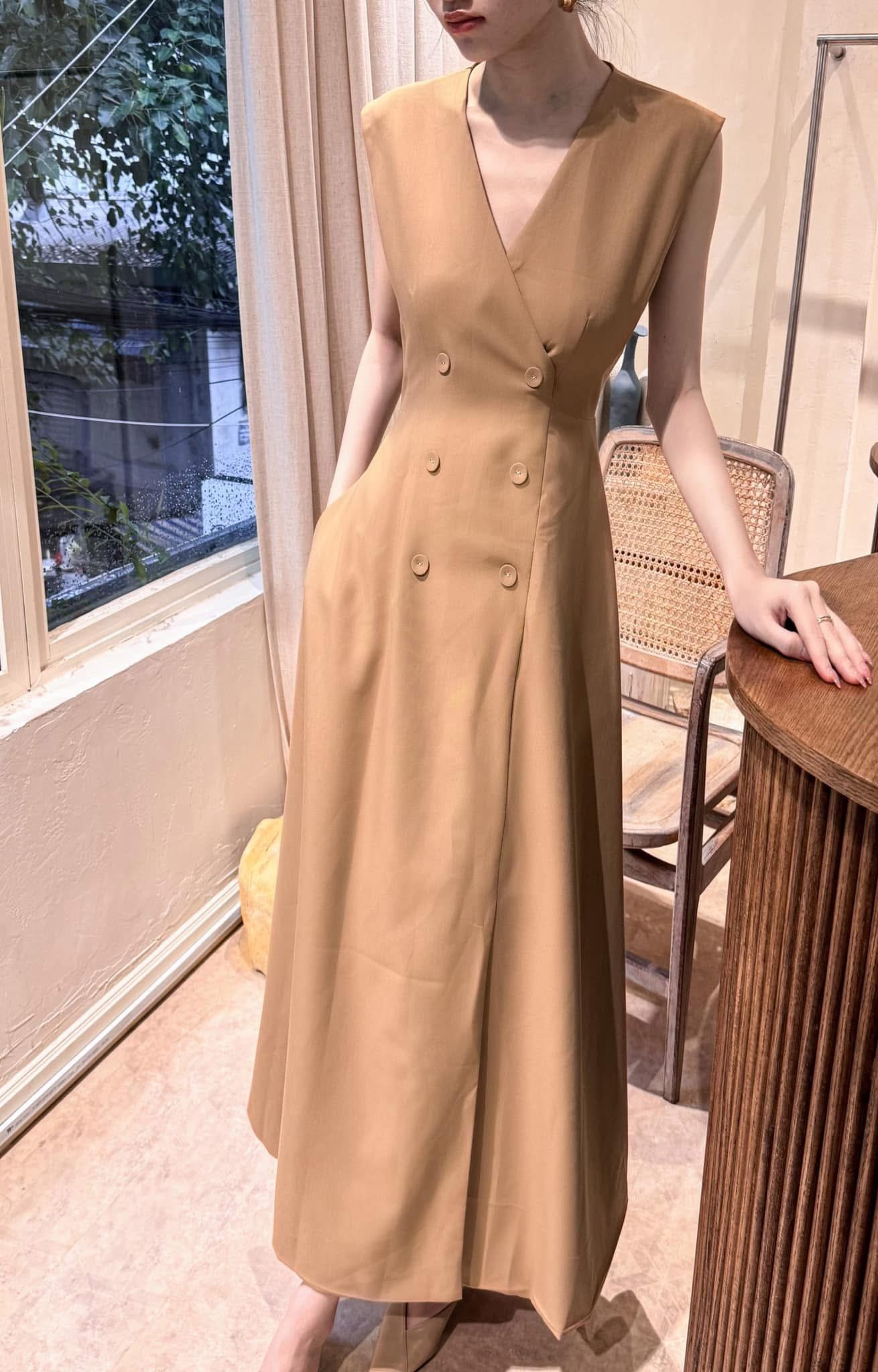  Krisye Dress - Đầm Sát Nách Công Sở DR0123 