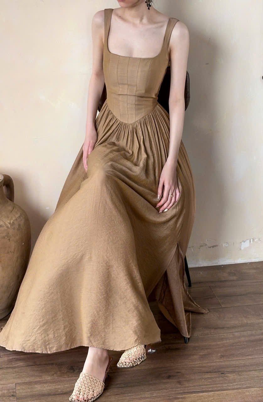  Elizabeth Dress - Đầm Corset Cổ Điển Hai Dây D0124 