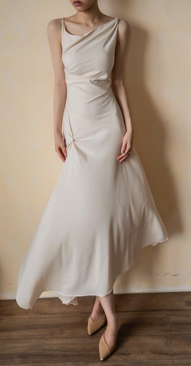 Lafite Dress - Đầm Thiết Kế Nhún Sườn D1011 