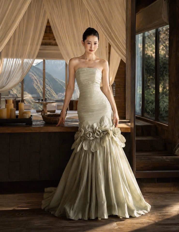  Rosaline Dress - Đầm Corset Cúp Ngực Thiết Kế 