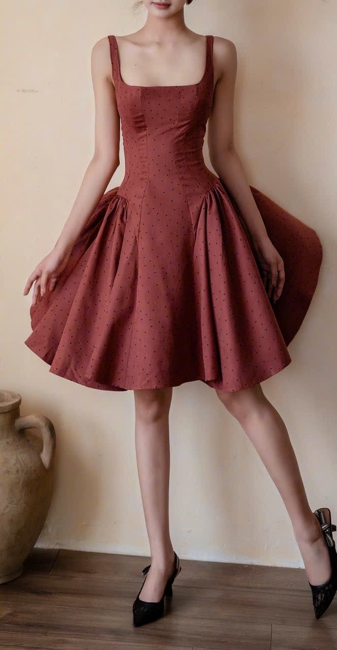  Sylvie Dress - Đầm Corset Hai Dây Dáng Ngắn DR0425 
