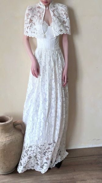  Blaire Set - Đầm Corset 2 Dây Kèm Áo Choàng 