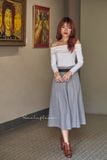  Aimé Skirt - Chân Váy Dạ Xếp Li C08 