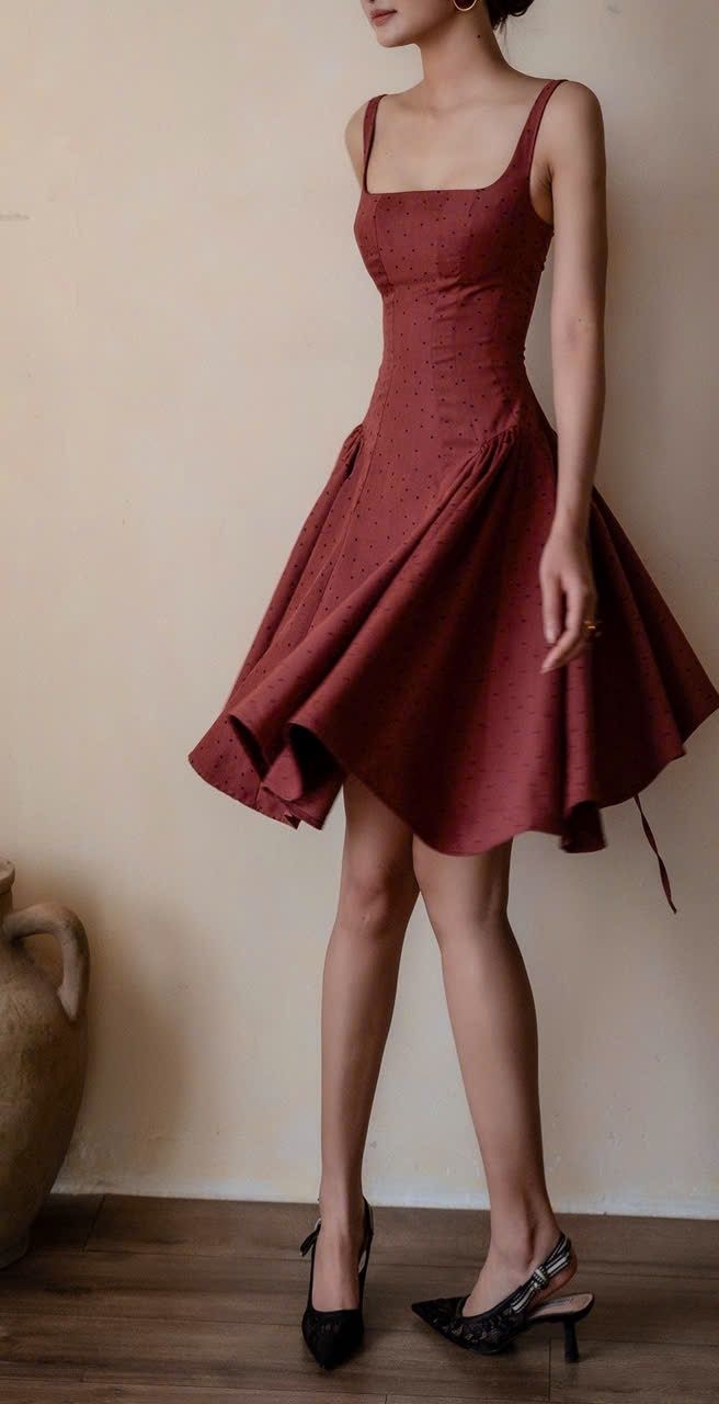  Sylvie Dress - Đầm Corset Hai Dây Dáng Ngắn DR0425 