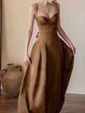  Brigitte Dress - Đầm Corset Hoa Hồng D0129 