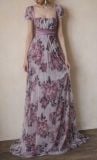  Eloise Dress - Đầm Hoa Thiết Kế Dáng Dài Tay Ngắn 