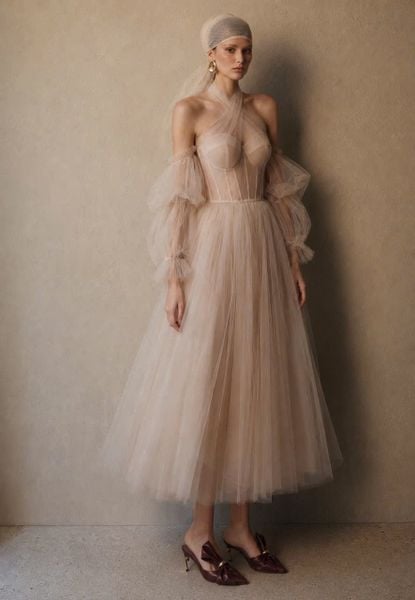  Odette Dress - Đầm Corset Phối Ren Cao Cấp Thiết Kế 