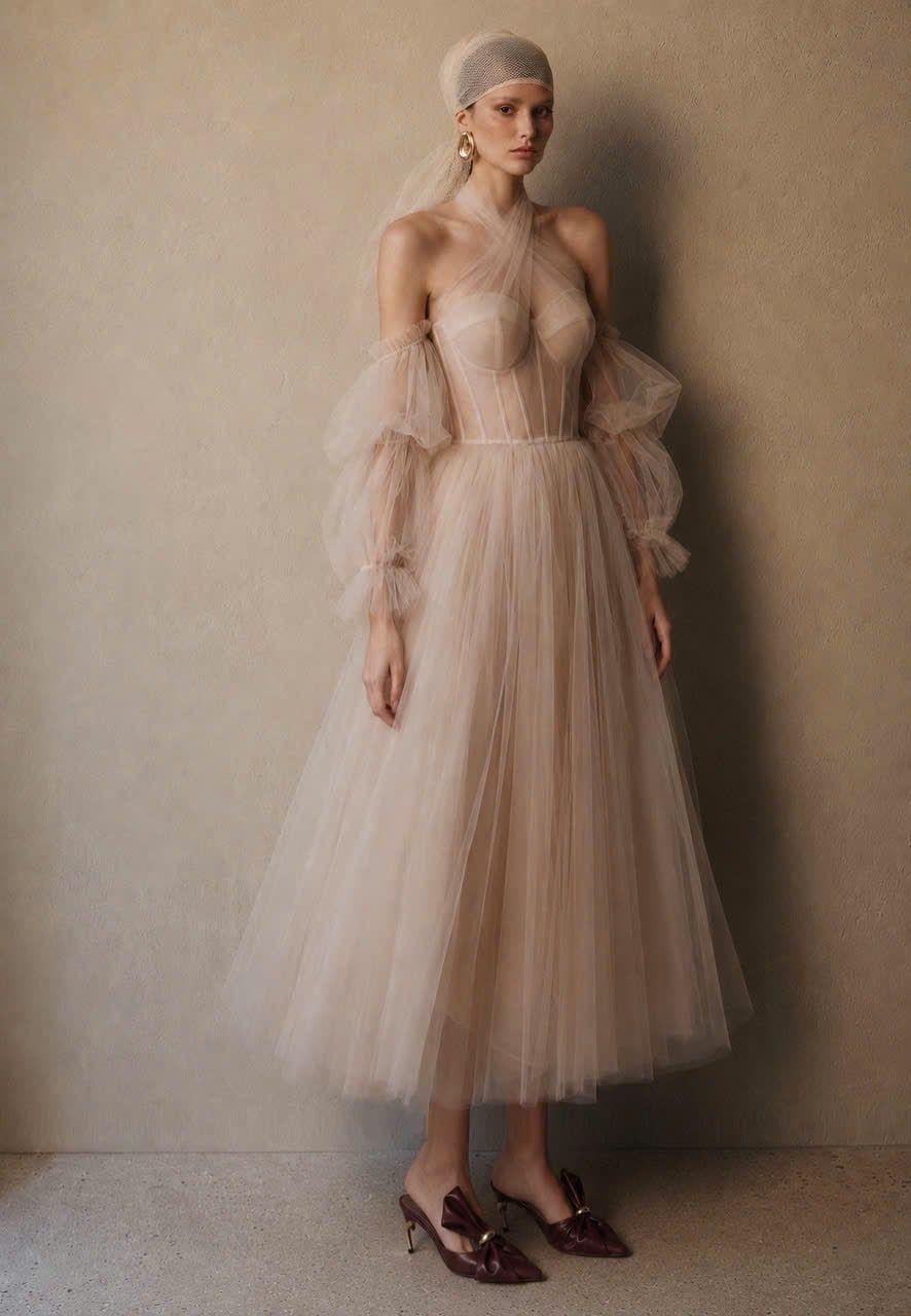  Odette Dress - Đầm Corset Phối Ren Cao Cấp Thiết Kế 