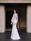  Elysia Set - Set Phối Tơ Và Chân Váy Lụa Thiết Kế Cao Cấp 