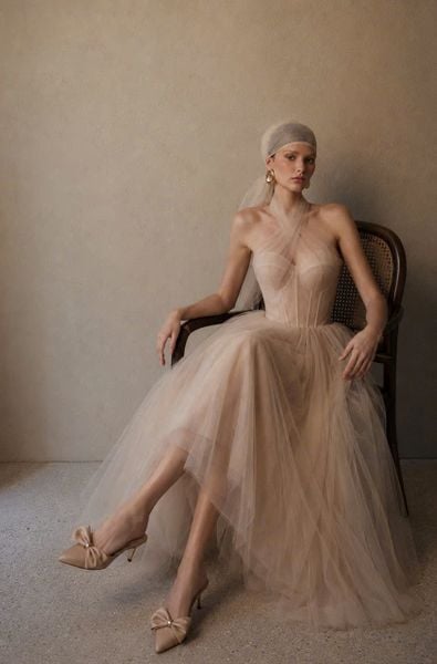  Odette Dress - Đầm Corset Phối Ren Cao Cấp Thiết Kế 