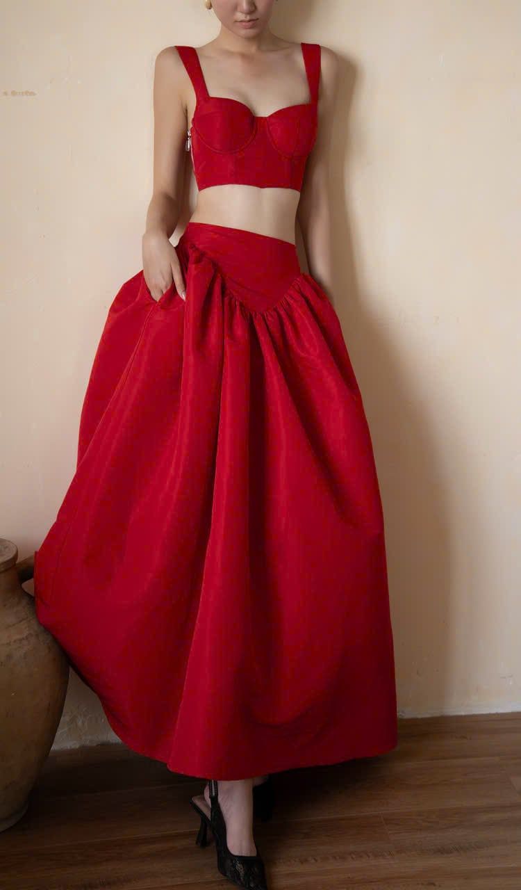  Scarlet Set - Set Áo Corset Và Chân Váy 
