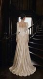  Lucille Gown - Đầm Lụa Tay Dài Thiết Kế Cao Cấp 