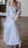  Eirene Set - Set Áo Corset Ren Và Chân Váy Thiết Kế 