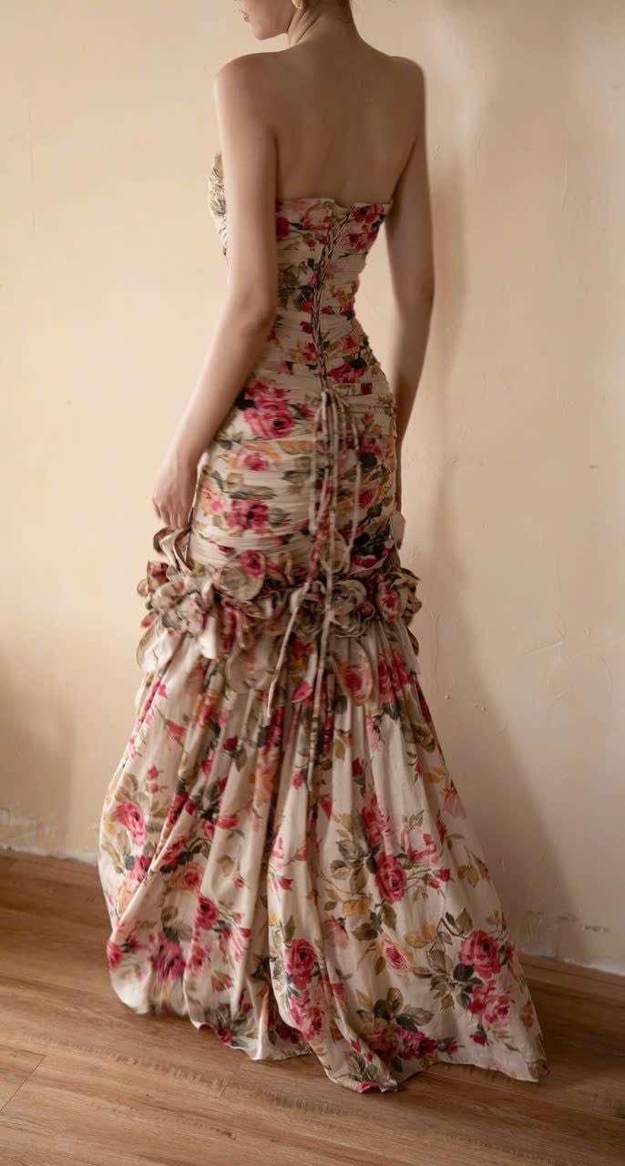  Rosaline Dress - Đầm Corset Cúp Ngực Thiết Kế 