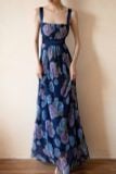  Julia Dress - Đầm Hoa Thiết Kế Dáng Dài Hai Dây D0170 