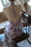  Roselle Dress - Đầm Hoa Hồng Cổ Yếm 