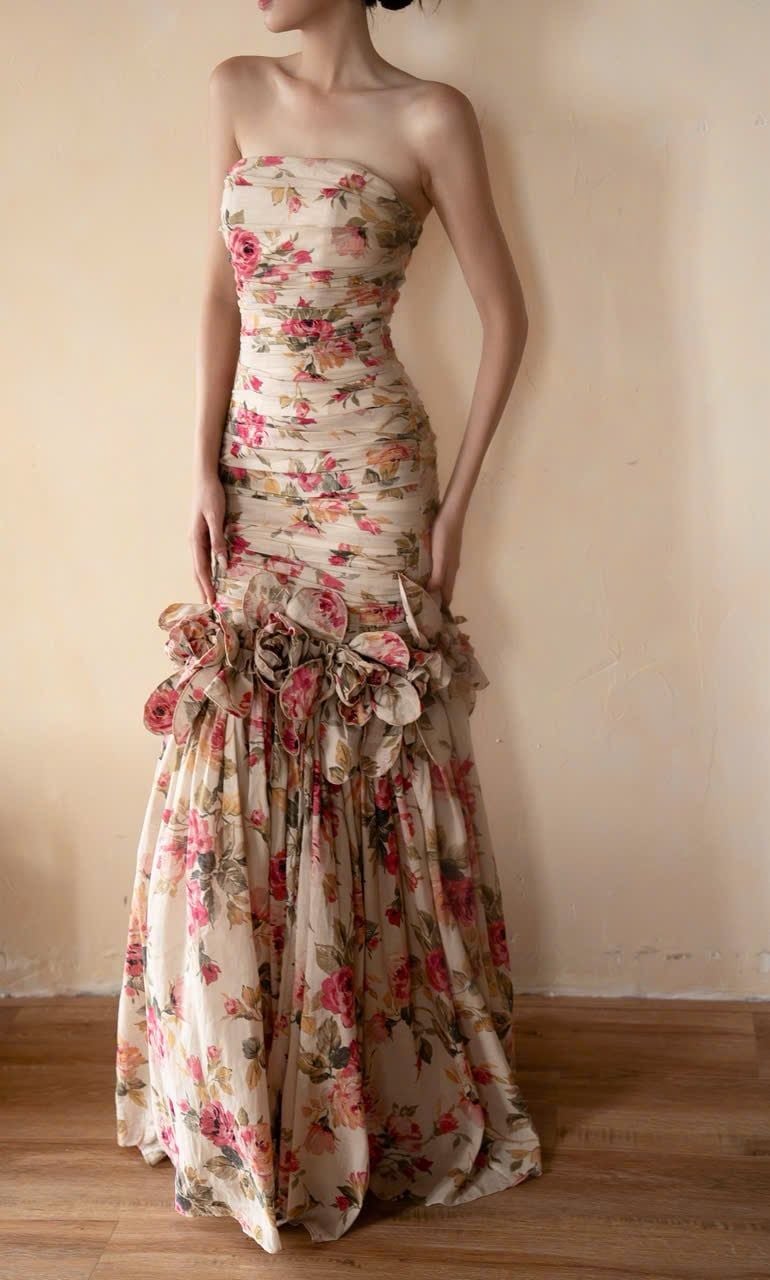  Rosaline Dress - Đầm Corset Cúp Ngực Thiết Kế 