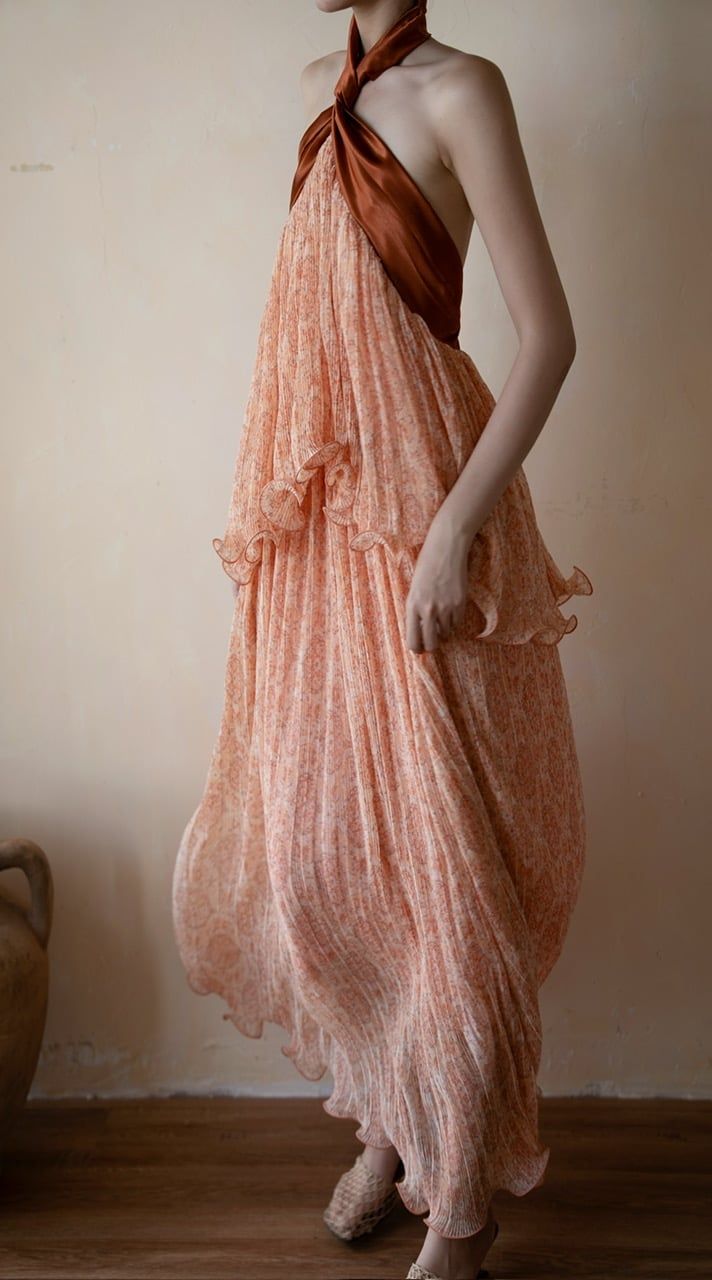  Aveline dress - Đầm Cổ Yếm Hở Lưng Thiết Kế 