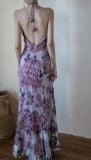  Roselle Dress - Đầm Hoa Hồng Cổ Yếm 