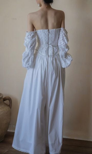  Eirene Set - Set Áo Corset Ren Và Chân Váy Thiết Kế 