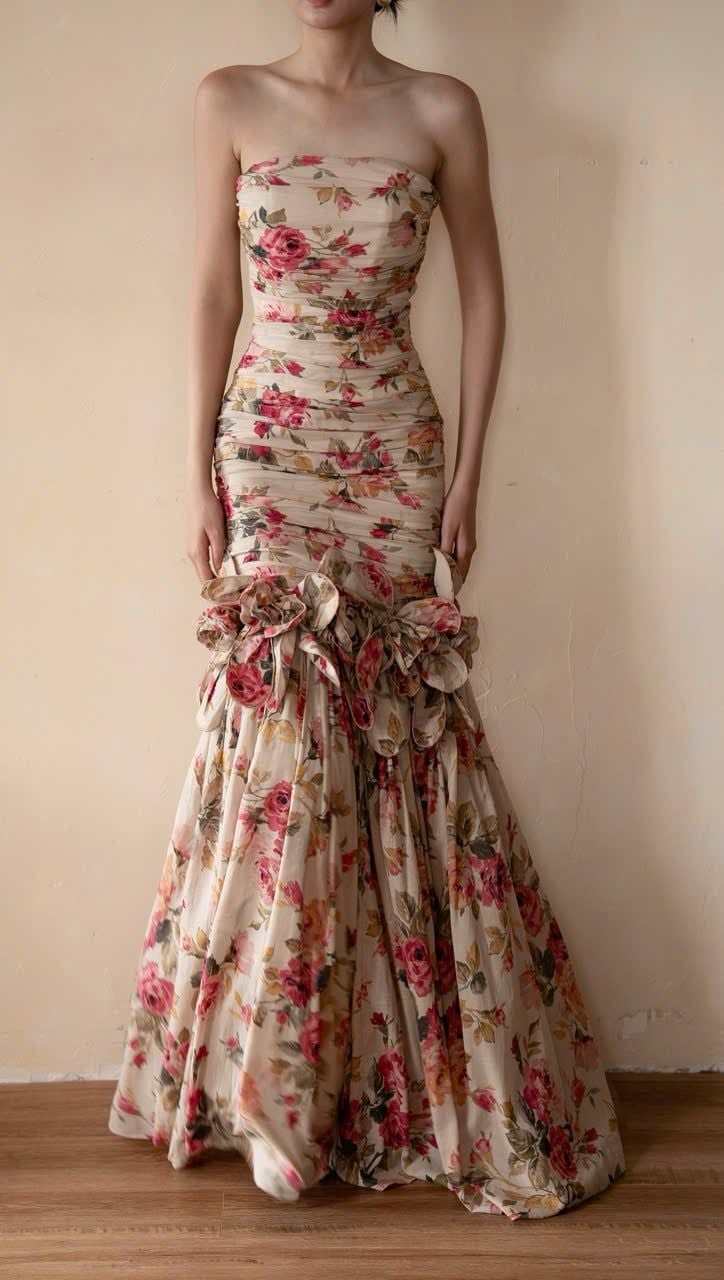  Rosaline Dress - Đầm Corset Cúp Ngực Thiết Kế 