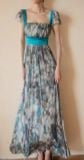  Eloise Dress - Đầm Hoa Thiết Kế Dáng Dài Tay Ngắn D0169 