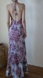  Roselle Dress - Đầm Hoa Hồng Cổ Yếm 