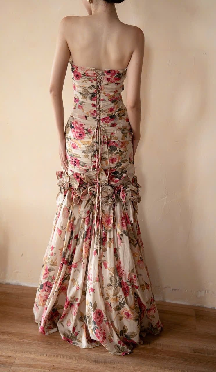  Rosaline Dress - Đầm Corset Cúp Ngực Thiết Kế 